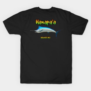 Hanapa'a fish on Hawaii Hawaiian T-Shirt
